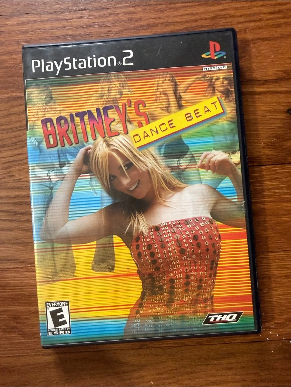 Sony PlayStation 2 - Britney's Dance Beat (red, yellow, blue)